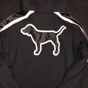 VS Pink Half Zip Hoodie